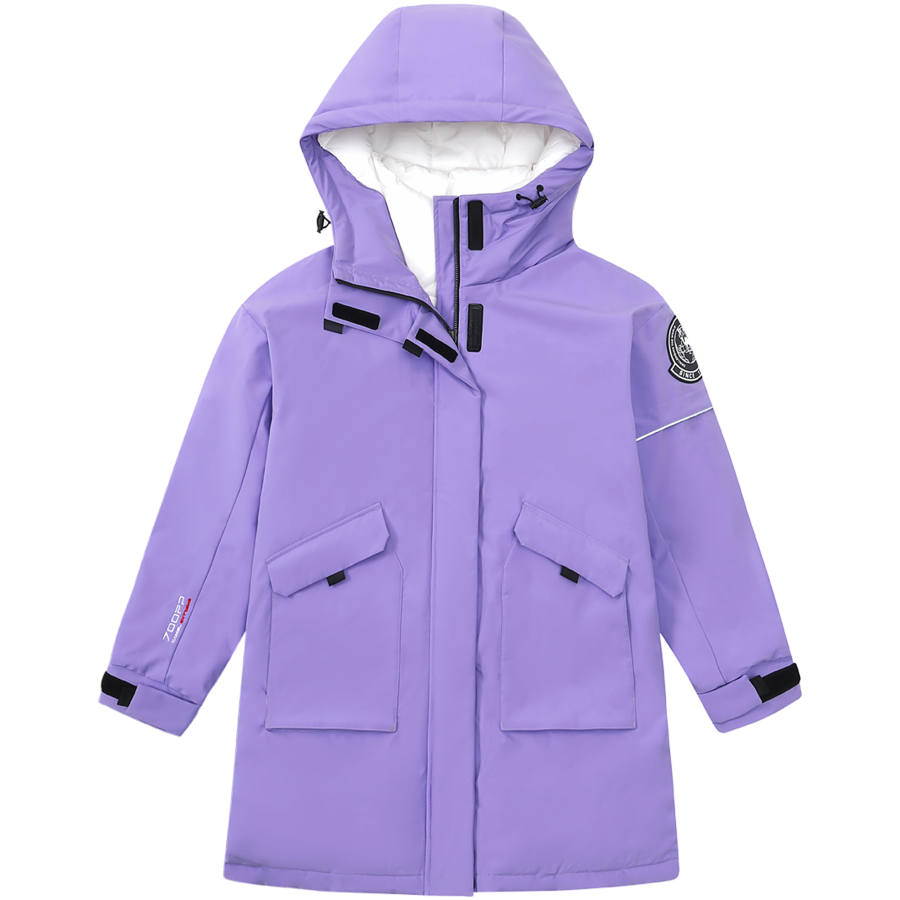 CAMEL CAMEL Down Jackets Women's Hooded Thickened Parka Down Jacket