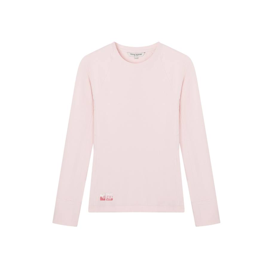 Teenie Weenie T Shirts Women's Crew Neck Moderate Straight Fit