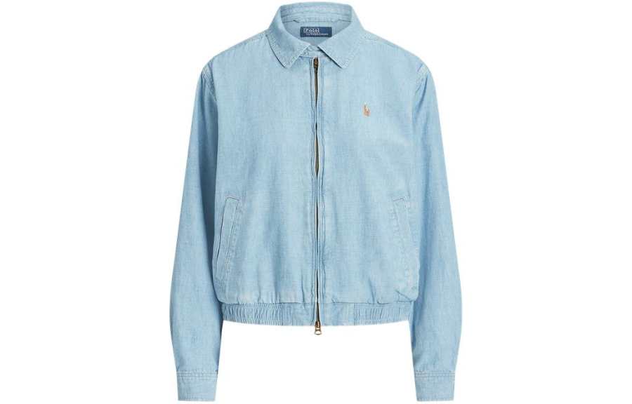 Polo Ralph Lauren Chambray Windbreaker 'Blue'