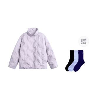 ICH MODE Down Jackets Unisex Stand Collar Moderate Puffer Jacket