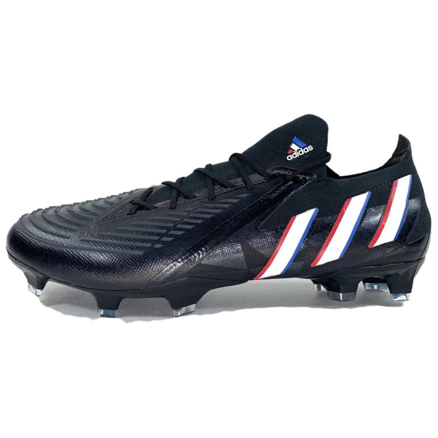 Adidas Adidas Predator Edge.1 Slip Resistant Abrasion Resistant Slip Resistant Abrasion Resistant Soccer Shoes Men's Black