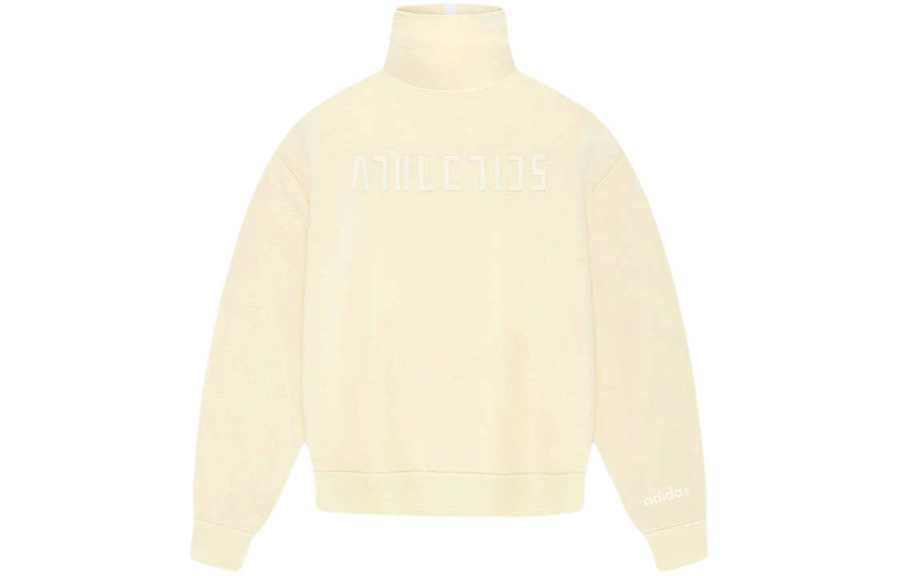 Fear Of God Athletics Women'ss Tricot Mock Neck Pale Yellow