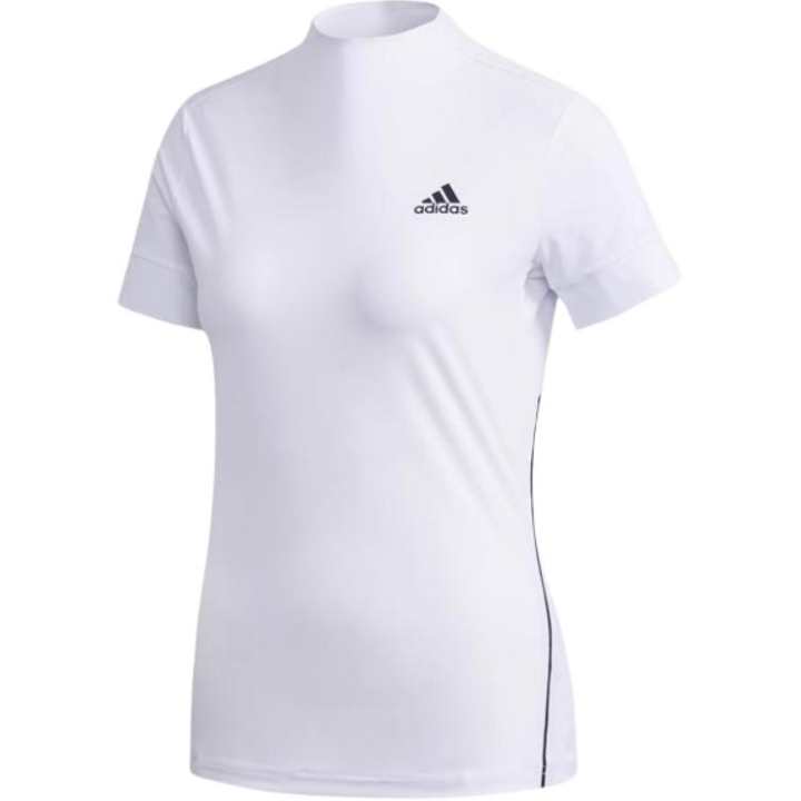 Adidas Adidas T Shirts Women's White Stand Collar Moderate