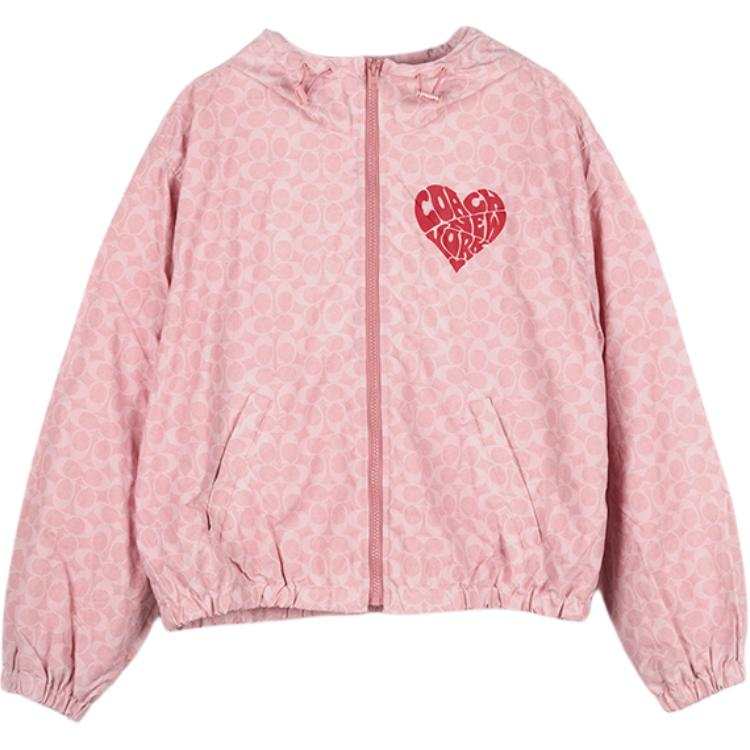COACH COACH SS24 Jackets & Coats Women's Pink/Multicolor