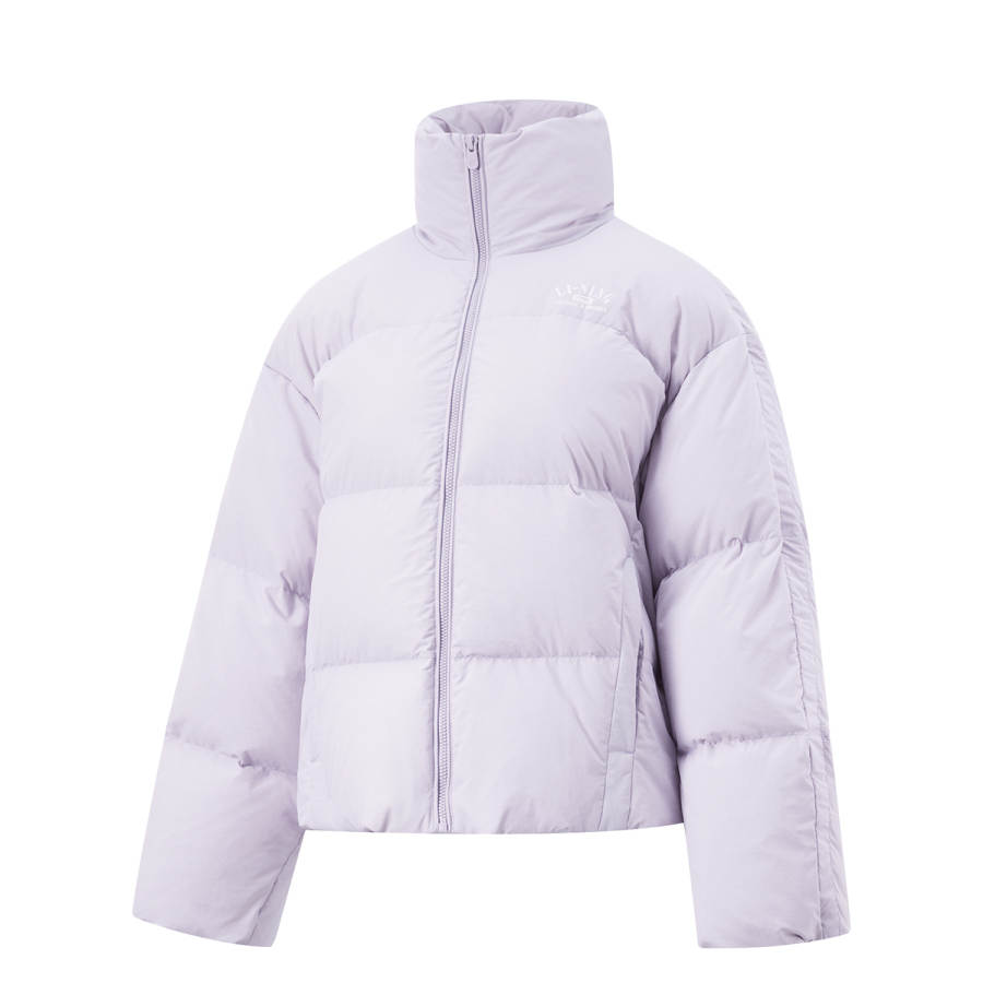 Li-Ning Li Ning Hot Pots Down Collection Down Jacket Women's Sea Salt Purple