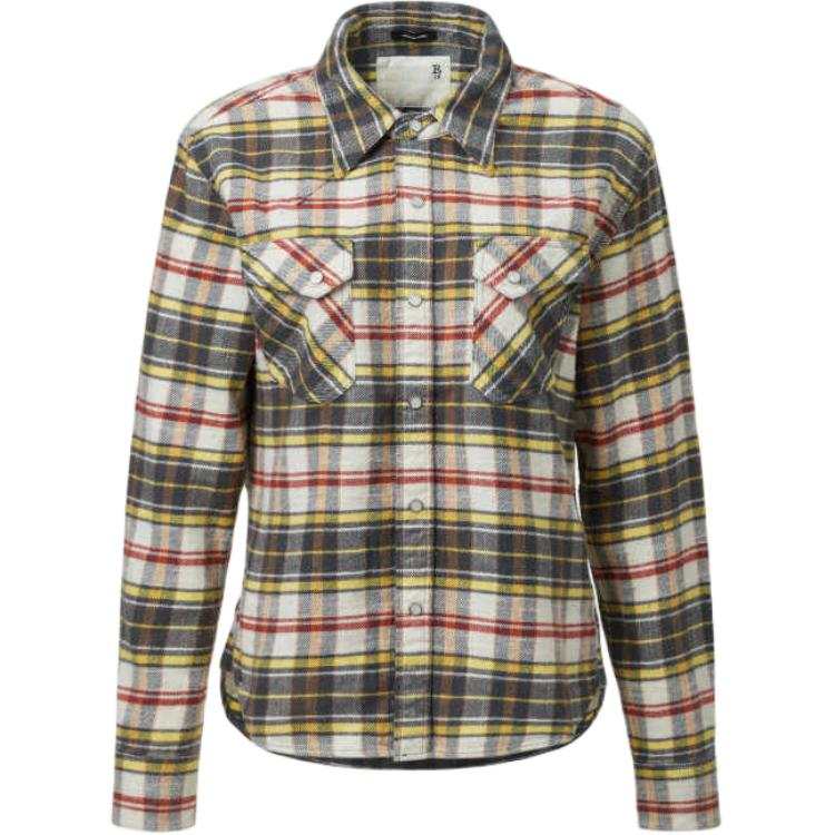 R13 R13 plaid-check shirt