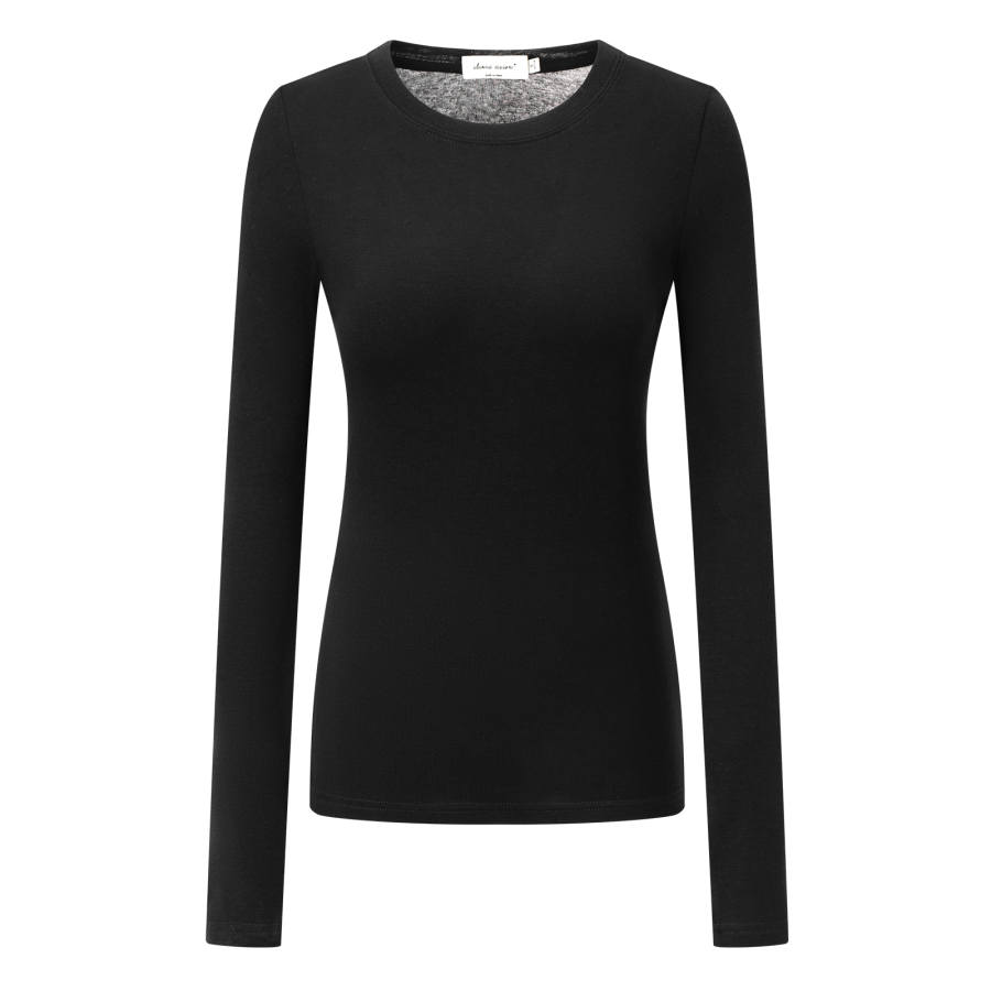 CLIMAX VISION T Shirts Women's Crew Neck Thin Nipped In Waist