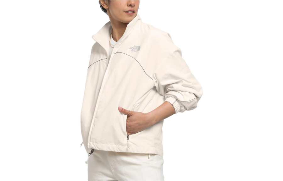 THE NORTH FACE Jackets Women's White Stand Collar Moderate Other