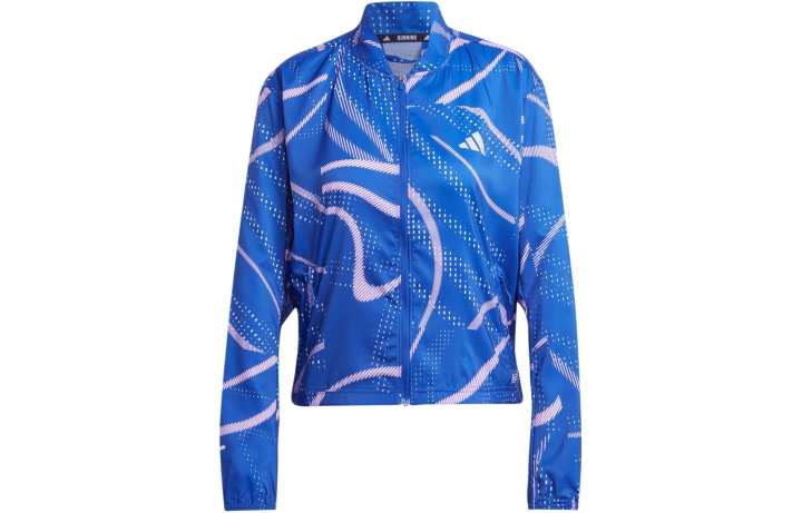 Adidas Adidas BREAK THE NORM JACKET Jackets & Coats Women's Semi Transparent Blue