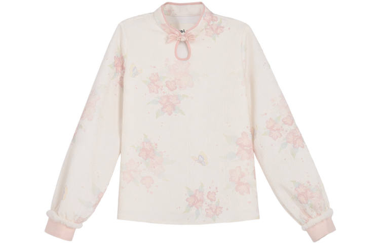 SNBL Shirts Women's Apricot Stand Collar Moderate Other