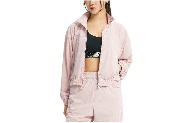 New Balance New Balance Jackets Women's Pink Stand Collar Moderate Other