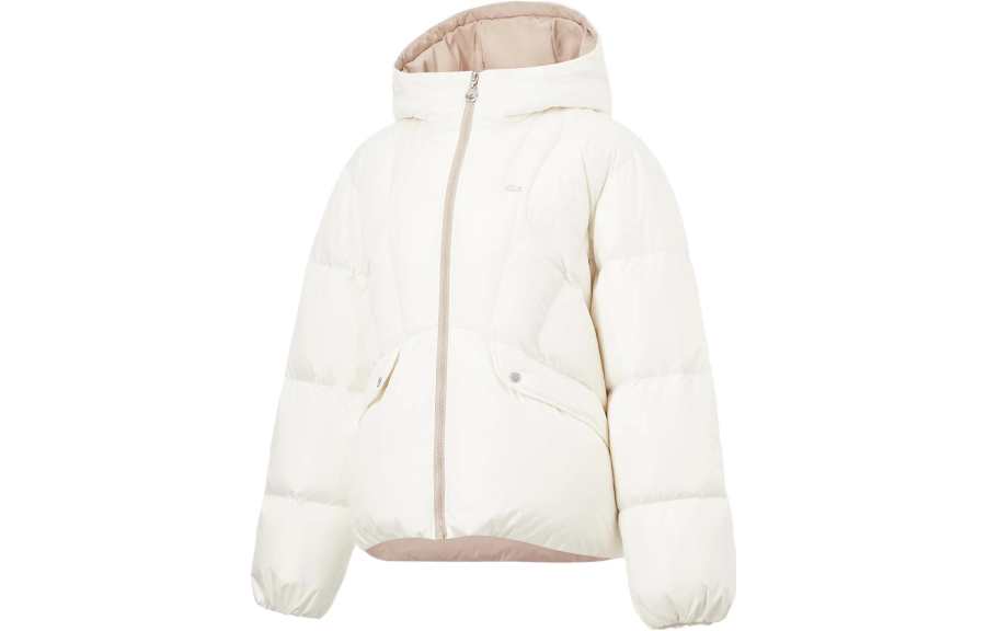 Li-Ning Li Ning Sports Life Collection Down Jacket Women's Ecru