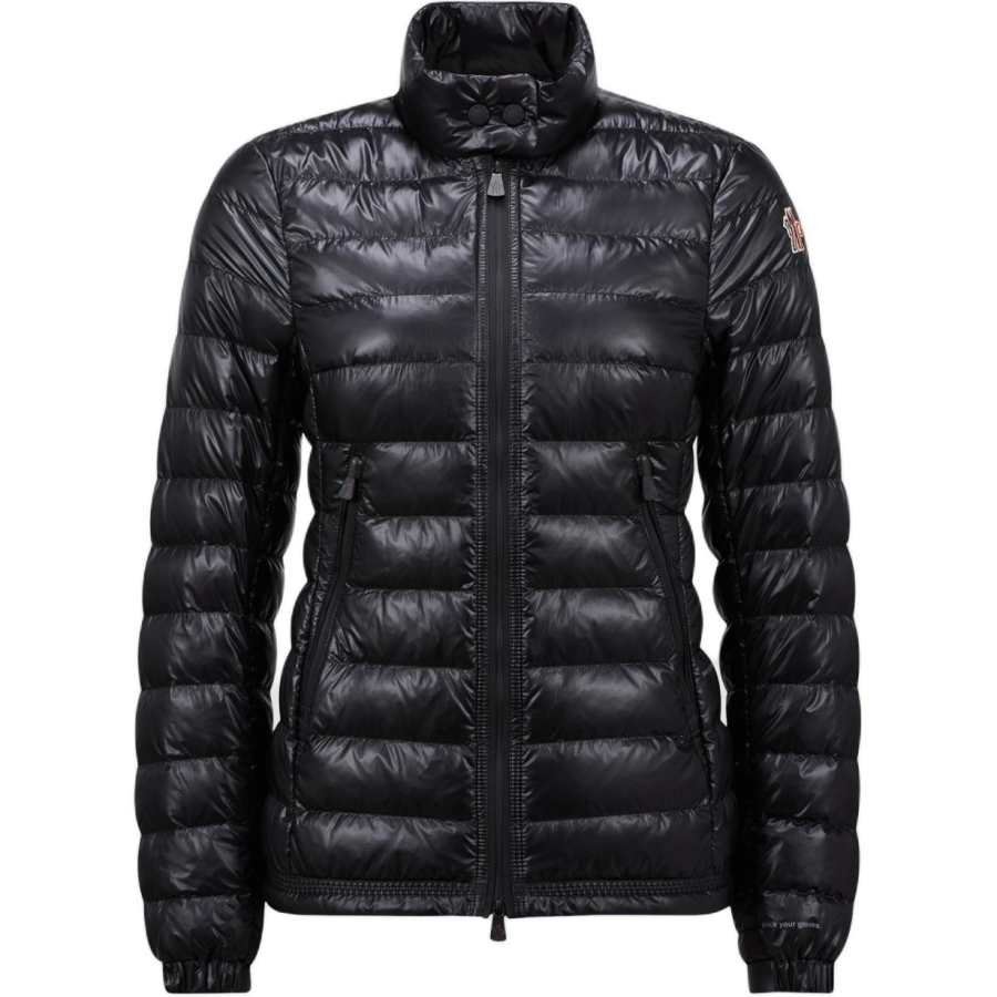 Moncler Grenoble Logo Embroidered Zip-Up Jacket