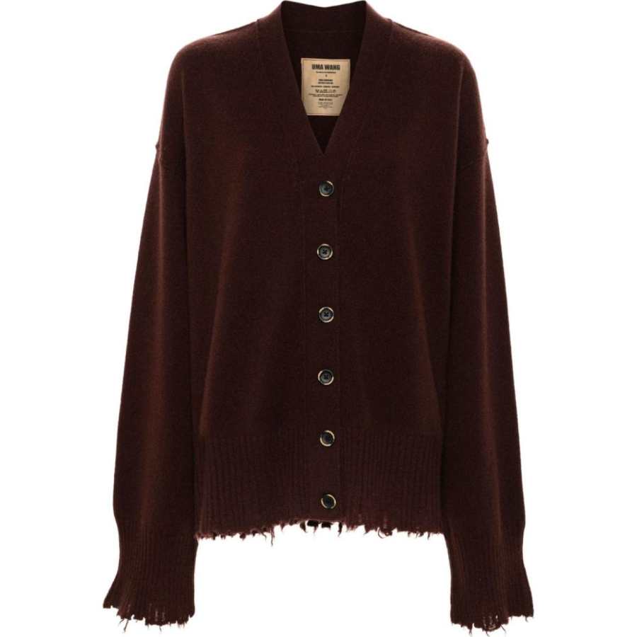 UMA WANG UMA WANG Distressed Cardigan