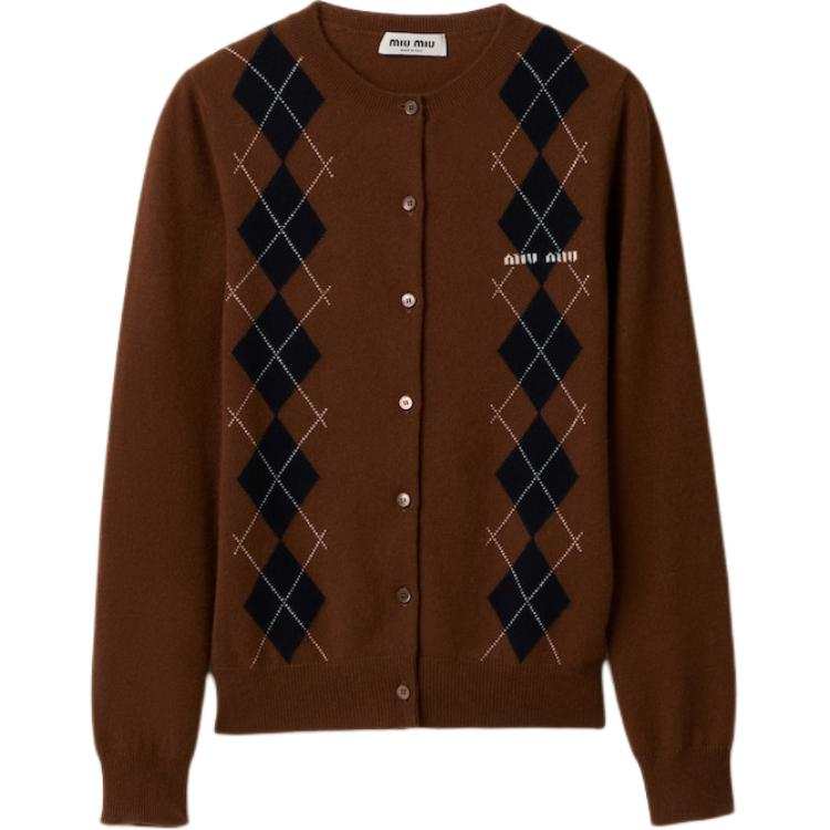 MIU MIU Cashmere Sweater Women's Tobacco