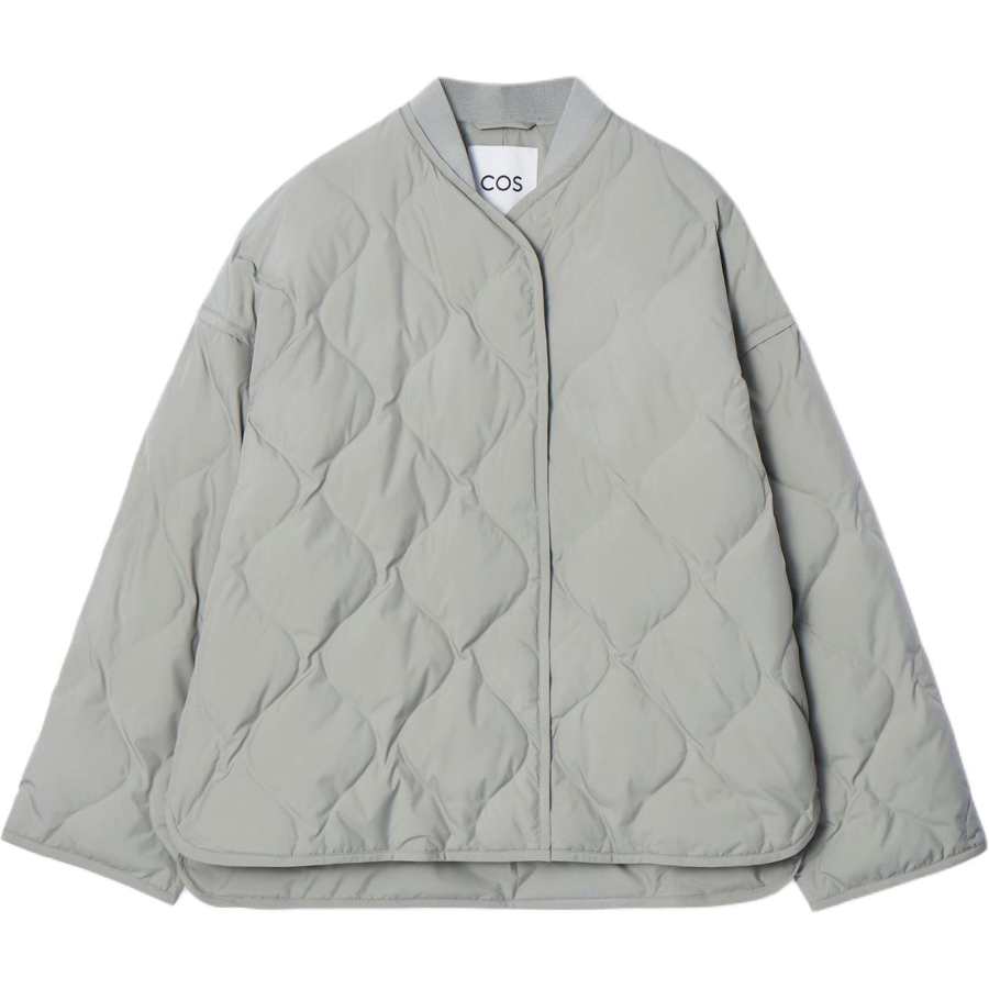 COS COS Down Jacket Women's Gray Green