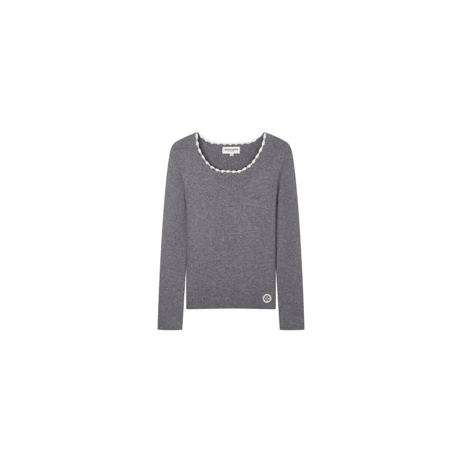 Teenie Weenie Knitwear Women's Crew Neck Moderate A Line