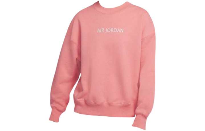 Jordan Jordan Sweatshirts Women's Pink Crew Neck Moderate Regular