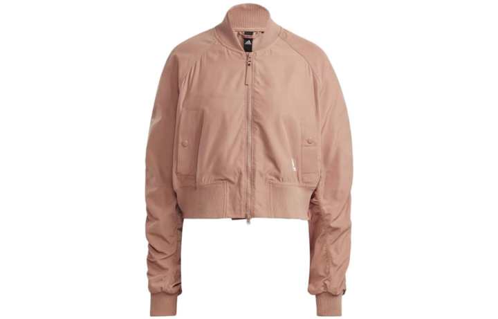 Adidas Adidas Jackets Women's Pink Baseball Collar Moderate Other