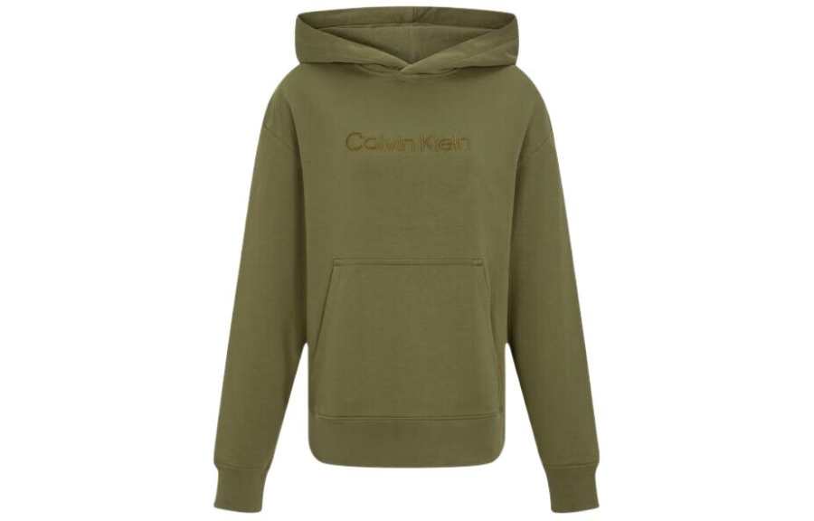 CALVIN KLEIN Sweatshirt Women's Olive Green