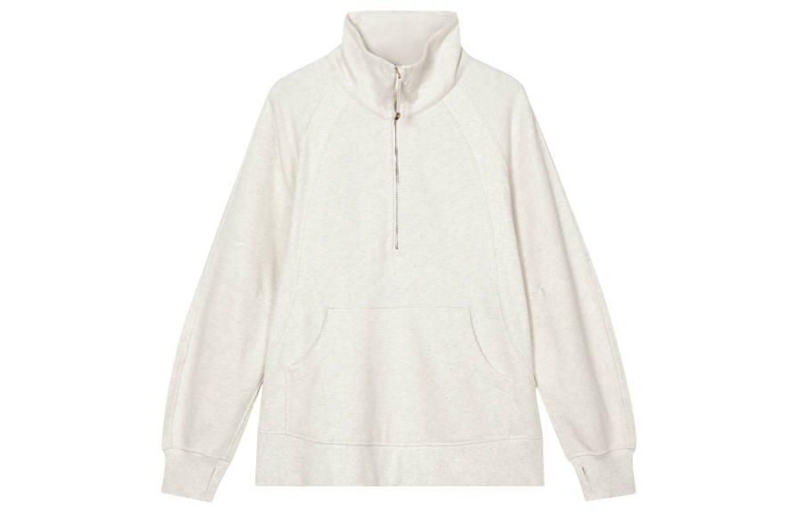 Lululemon Scuba Series Scuba Oversized Sweatshirt Women's Light Gray