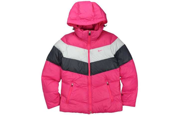 Nike Nike Down Jackets Women's Pink Hooded Moderate Other