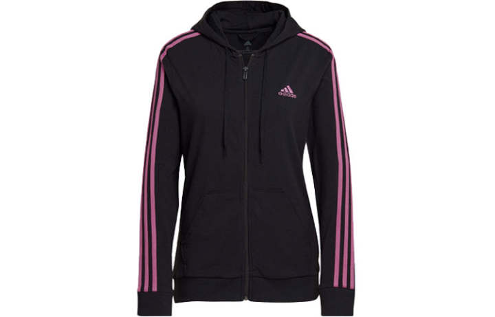 Adidas Adidas Essential Jackets Women's Black Hooded Moderate Other