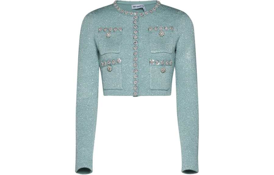 Self-portrait Self portrait Jackets & Coats Women's Blue