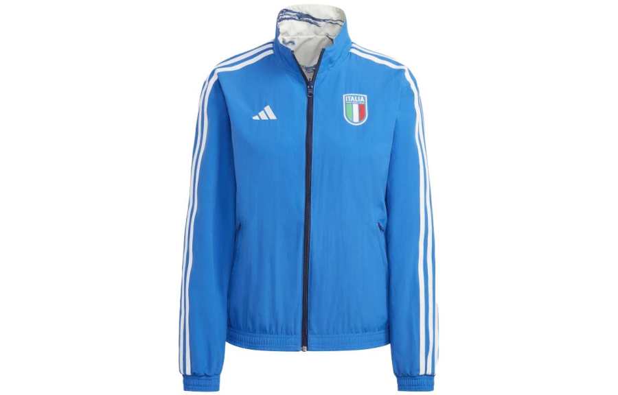 Adidas Adidas Jackets Women's Blue Stand Collar Moderate Other