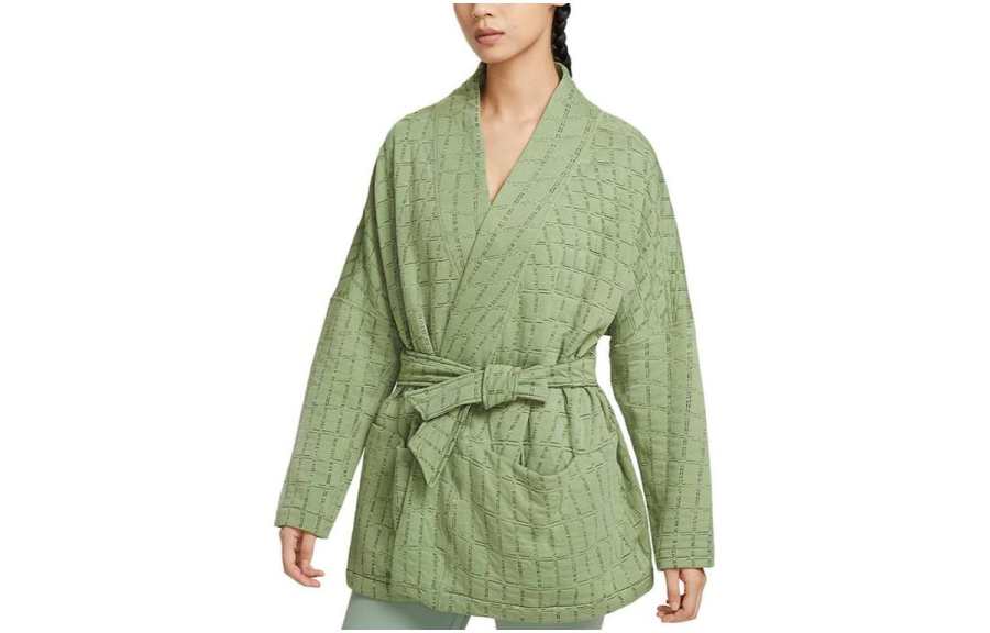 Nike Nike Jackets Women's Oil Green V Neck Moderate Other