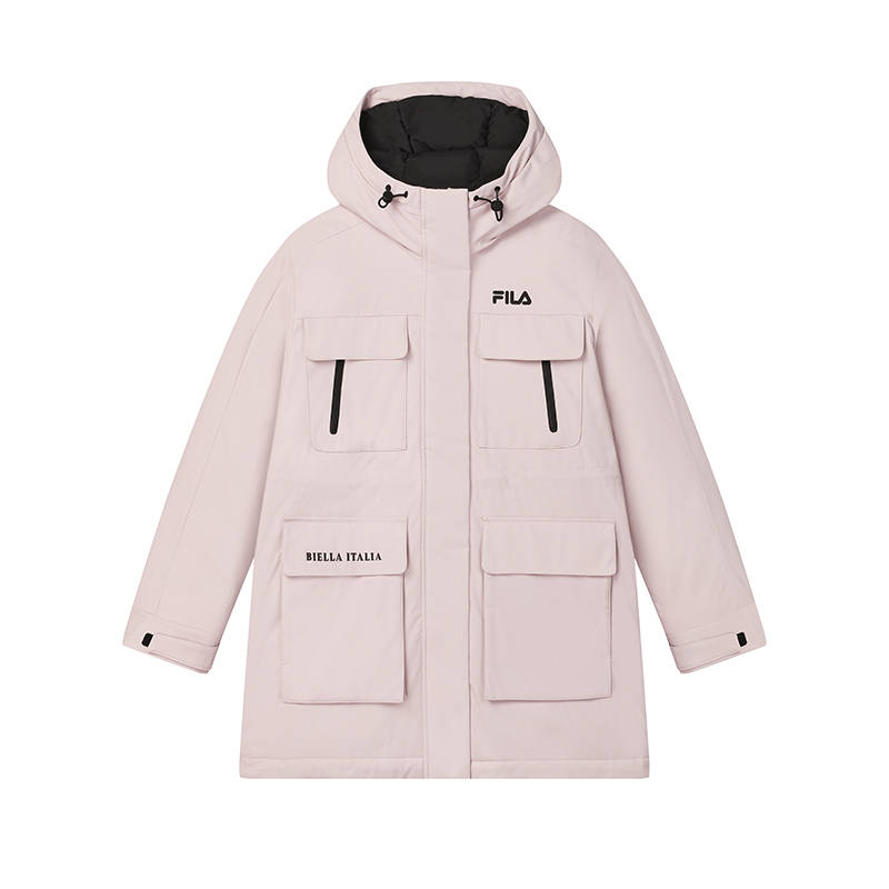 FILA ORIGINALE Down Jacket Women's Smoky Purple Lotus Root Powder