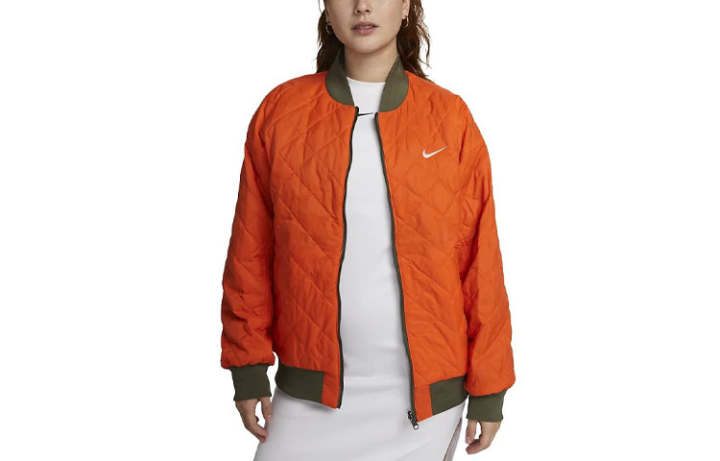 Nike Nike Jackets Women's Olive Green V Neck Moderate Reversible