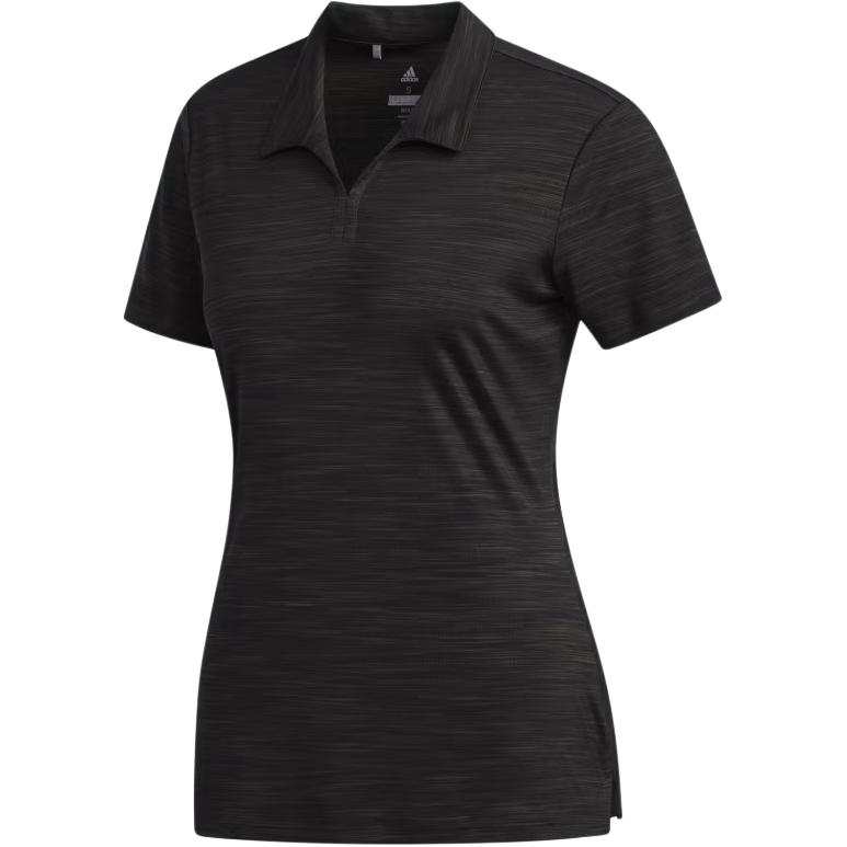 Adidas Adidas Striated Shirt Polo Shirt Women's Black