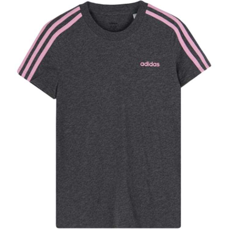 Adidas Adidas T Shirts Women's Black Crew Neck Moderate Straight Fit