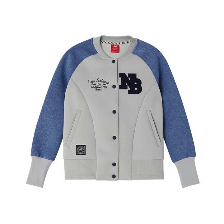 New Balance New Balance Jacket Women's Blue Gray