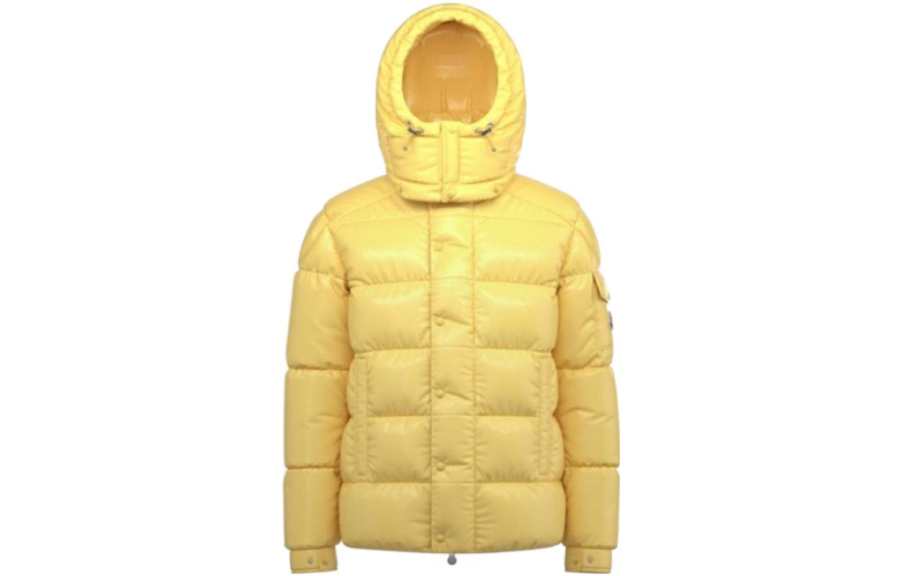 Moncler Moncler Down Jacket Women's Linen Yellow