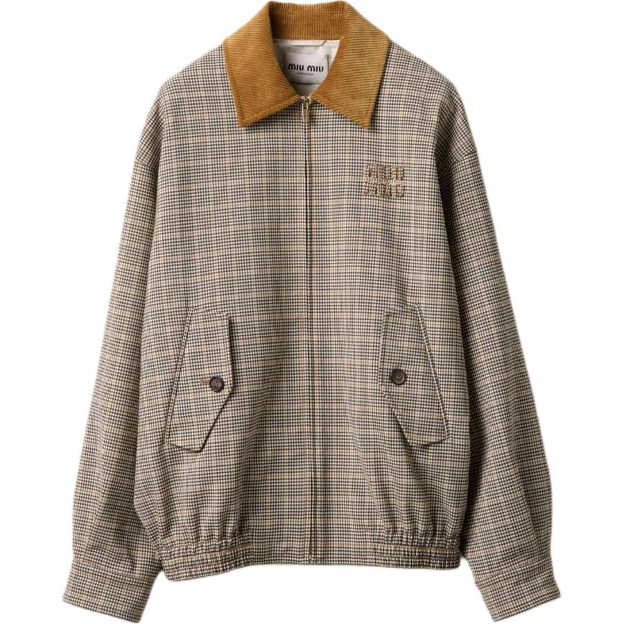 MIU MIU SS25 Jackets & Coats Women's Gray