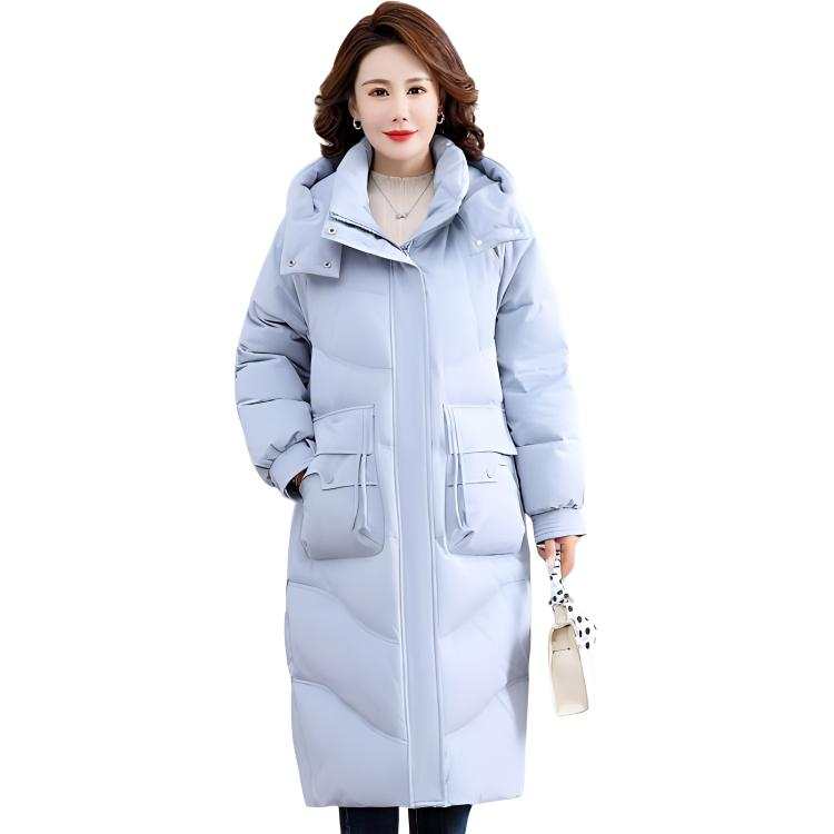 YALU Down Jackets Women's Hooded Thickened