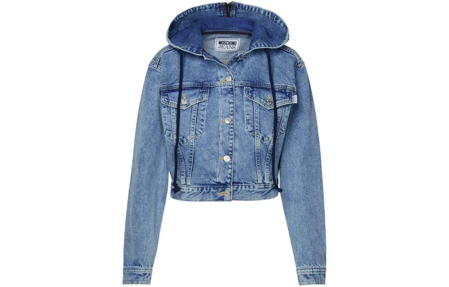 MOSCHINO Jackets & Coats Women's Blue