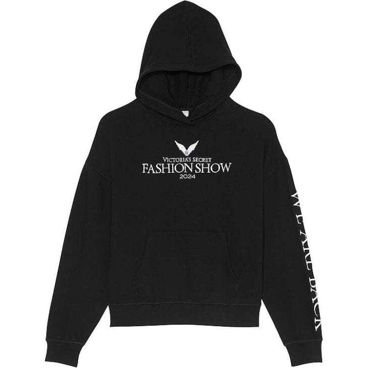 Victoria's Secret Fashion Show Collection 24 Big Show Collection Sweatshirt Women's Black