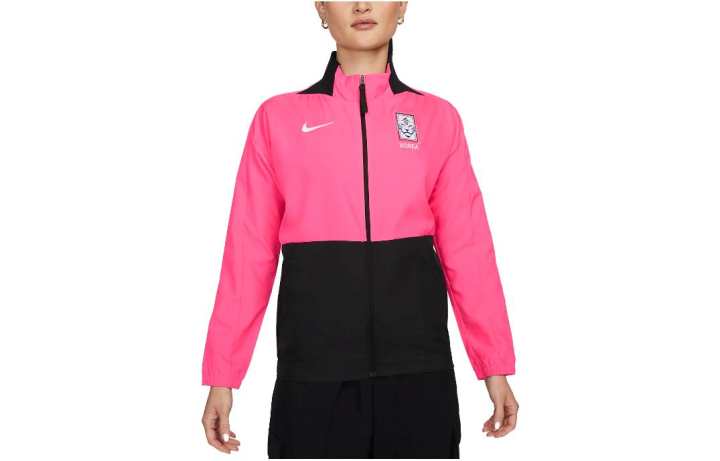 Nike Nike Jackets Women's Black Pink Stand Collar Moderate Other