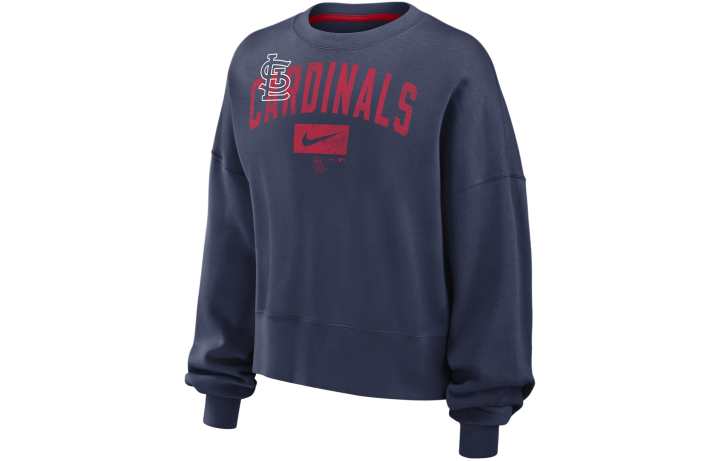 Nike Nike St. Louis Cardinals Team Women's Nike Mlb Pullover Sweatshirt