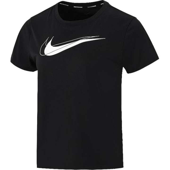 Nike Nike T Shirts Women's Black Crew Neck Moderate