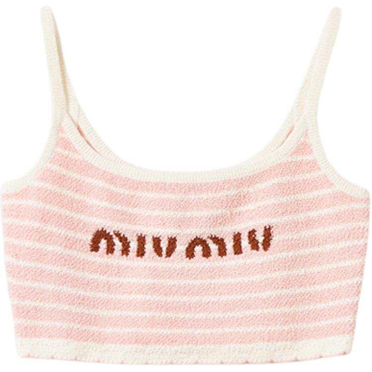 MIU MIU SS24 Camisole Women's Pink