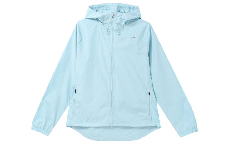 Nike Nike Essential Women's Sports Training Windproof Woven Hooded Jacket Blue