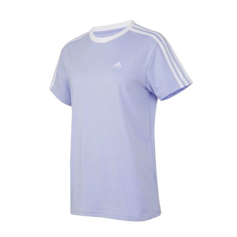 Adidas Adidas T Shirts Women's Blue Crew Neck Moderate