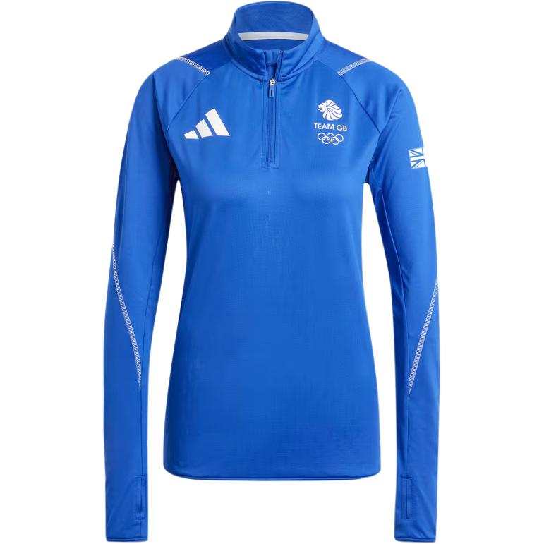 Adidas Adidas UK Training Top Olympics Collection TEAM GB TRAINING TOP Jackets & Coats Women's Blue
