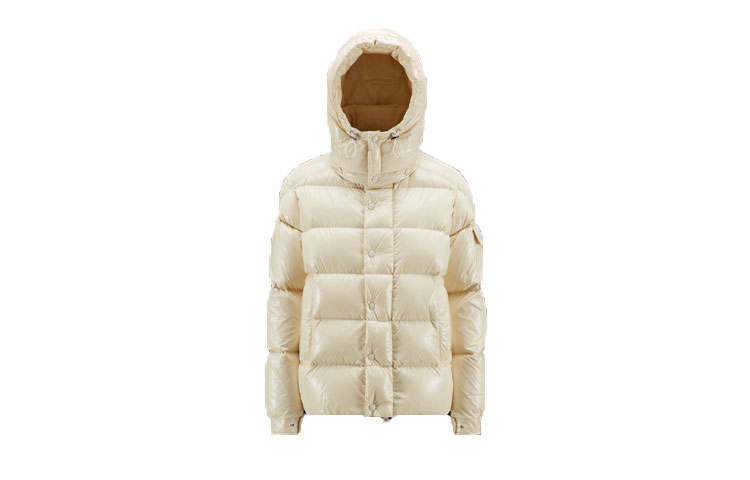Moncler Moncler Maya 70th Anniversary Special Edition Short Down Jacket Snowflake White