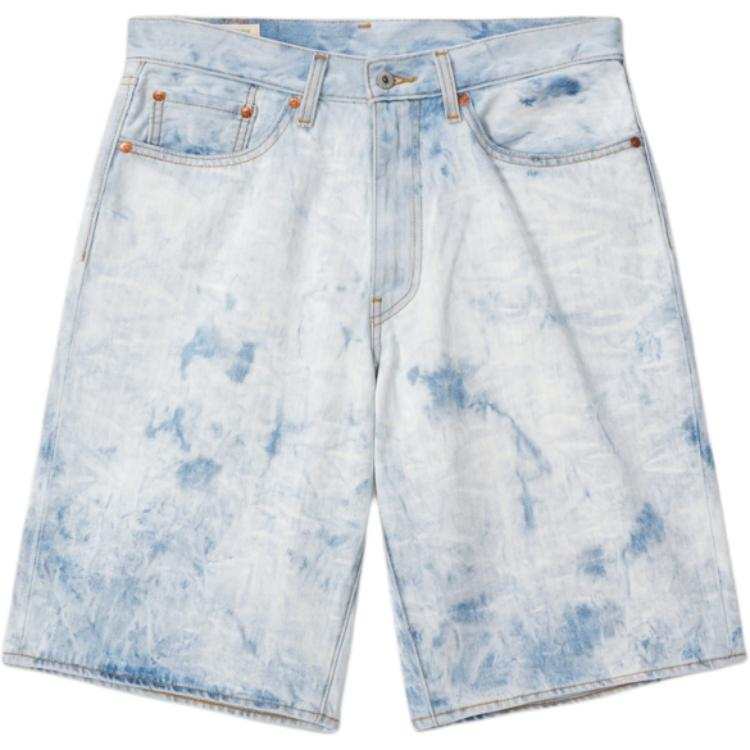 Levis Levis Denim Shorts Men's Blue White