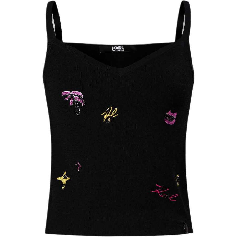 KARL LAGERFELD / Karl Lagerfeld Jeans Camisole Women's Black